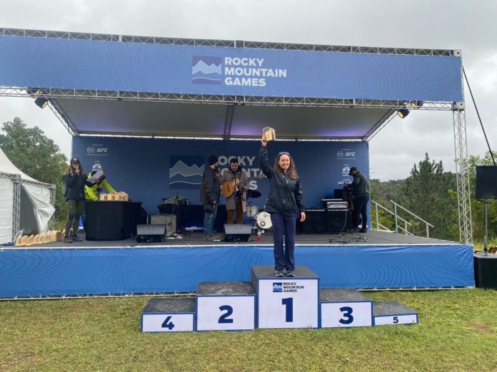 mtb50kfem Sabrina Gobbo, a rainha dos 50k nas disputas de MTB do Rocky Mountain Games. Foto: Jade Rezende/Go Outside