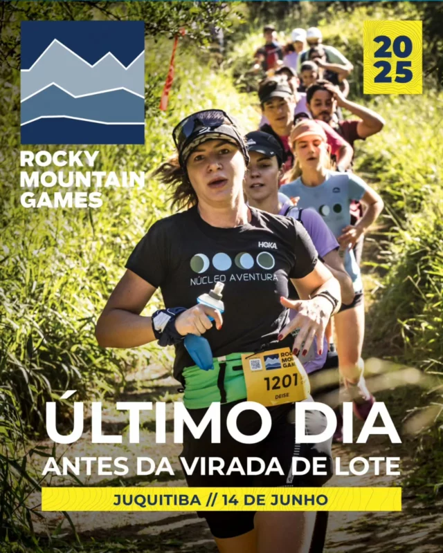 🚨 Último dia antes da virada de lote! 🚨

Se você está se programando para encarar as trilhas, nadar na represa ou viver a vibe do RMG com seu dog, esse é o momento de garantir sua vaga com melhor valor!

A Etapa Juquitiba acontece no dia 14 de junho e promete um dia inesquecível de esporte, natureza e conexão. Não deixe pra depois: o lote vira meia noite. Hoje é o dia de garantir sua vaga com o melhor valor!

Inscreva-se agora pelo link da bio!
