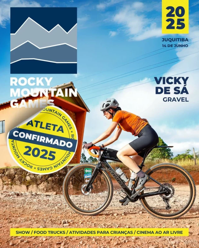 Campeã do Gravel em Atibaia, Vicky de Sá (@vickydesa) volta com tudo pra etapa de Juquitiba! 🚴‍♀️ 

A ciclista de ultra-distância já coleciona algumas participações no RMG e em provas tradicionais de bike, como o BikingMan Inca Divide, onde ela foi a única finisher mulher em 2019.

A advogada também foi a primeira colocada feminina no BikingMan Brazil de 2021 e 2022.

Ela chega em Juquitiba pra jogar o nível da disputa lá em cima! Quem ela encontra nas trilhas do Fazendão?