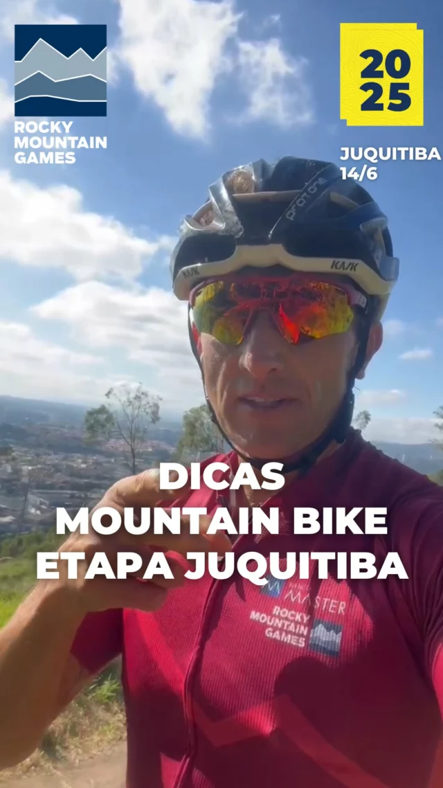 Falta menos de um mês pra etapa Juquitiba! 🚴 

E hoje, @andrepizzinato , treinador, triatleta e veterano nas trilhas do Fazendão traz dicas pra quem vai encarar o MTB no Rocky Mountain Games Juquitiba!

Aumenta o volume e anota aí! ✍️