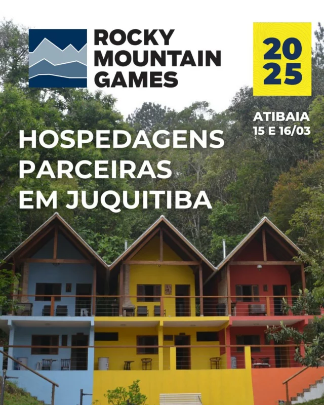 Quer se hospedar pertinho do evento em Juquitiba? 🤌

Pra te ajudar a chegar na prova com calma e curtir melhor o fim de semana, nós temos 4 opções de hospedagens parceiras para os atletas e acompanhantes.

Arrasta pro lado pra conferir! Pra saber mais informações de cada hotel, entre em nosso site e acesse a “Área do Atleta”.

⛰️ Garanta seu fim de semana de aventura na montanha!
🗓️ 14 de junho
📍 Fazendão, Juquitiba