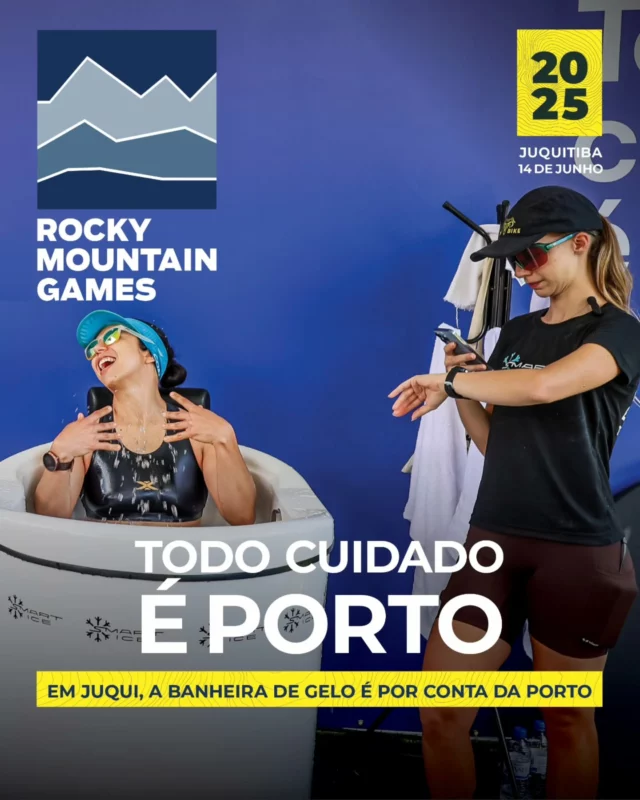 Pode relaxar que a Porto vai cuidar de você na Etapa Juquitiba do Rocky Mountain Games! Depois de entregar tudo na trilha, sua recuperação está garantida na tenda da Focus Fisioterapia, com banheira de gelo por conta da Porto. Nada como se sentir seguro para poder focar no que realmente importa!

Sábado está chegando! Nos vemos em Juquitiba!

@porto
@focusfisioterapiaesportiva