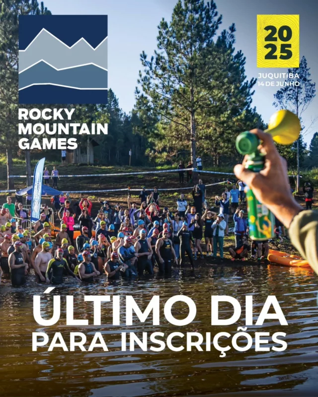 🚨 Chegou a hora: é agora ou nunca!🚨

Hoje é o ÚLTIMO DIA DE INSCRIÇÕES para a Etapa Juquitiba do Rocky Mountain Games! ⏳ Ainda dá tempo de garantir sua vaga e viver esse festival incrível de esporte e natureza com a gente, que rola no próximo dia 14, sábado que vem!

Trail, MTB, gravel, canicross, natação, aquathlon, trekking e muito mais — tudo isso num cenário espetacular de Mata Atlântica preservada e com uma arena cheia de diversão pra toda a família. 🎉🌳

Não vai deixar essa oportunidade passar, né?

Bora garantir sua inscrição e começar a contagem regressiva! 📲🔥

📅 14 de junho
📍 Juquitiba – SP
🎟️ Link na bio!